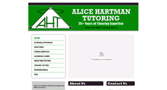 Desktop Screenshot of hartmantutoring.com